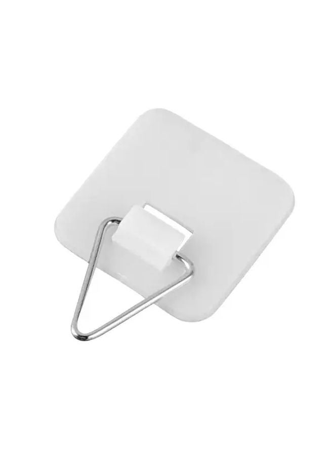 10 Pcs Stainless Steel Adhesive Picture Hooks No Nails Needed For Photo Frames Artwork Home Decor - Image 2